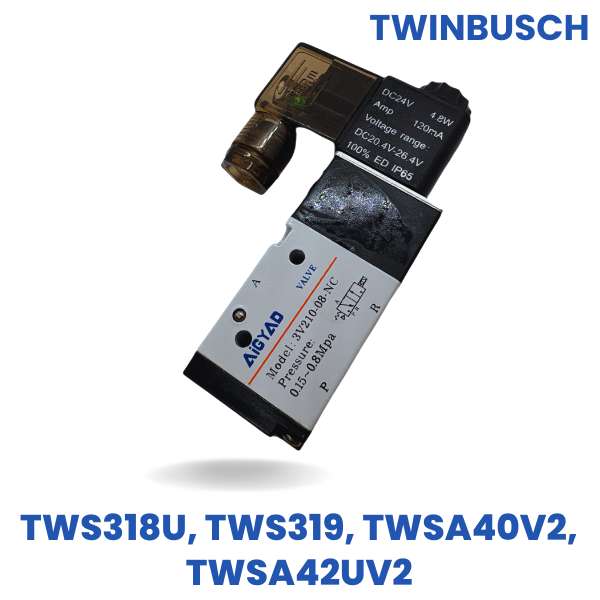 Elettrovalvola pneumatica - Sostituzione Twin Busch
