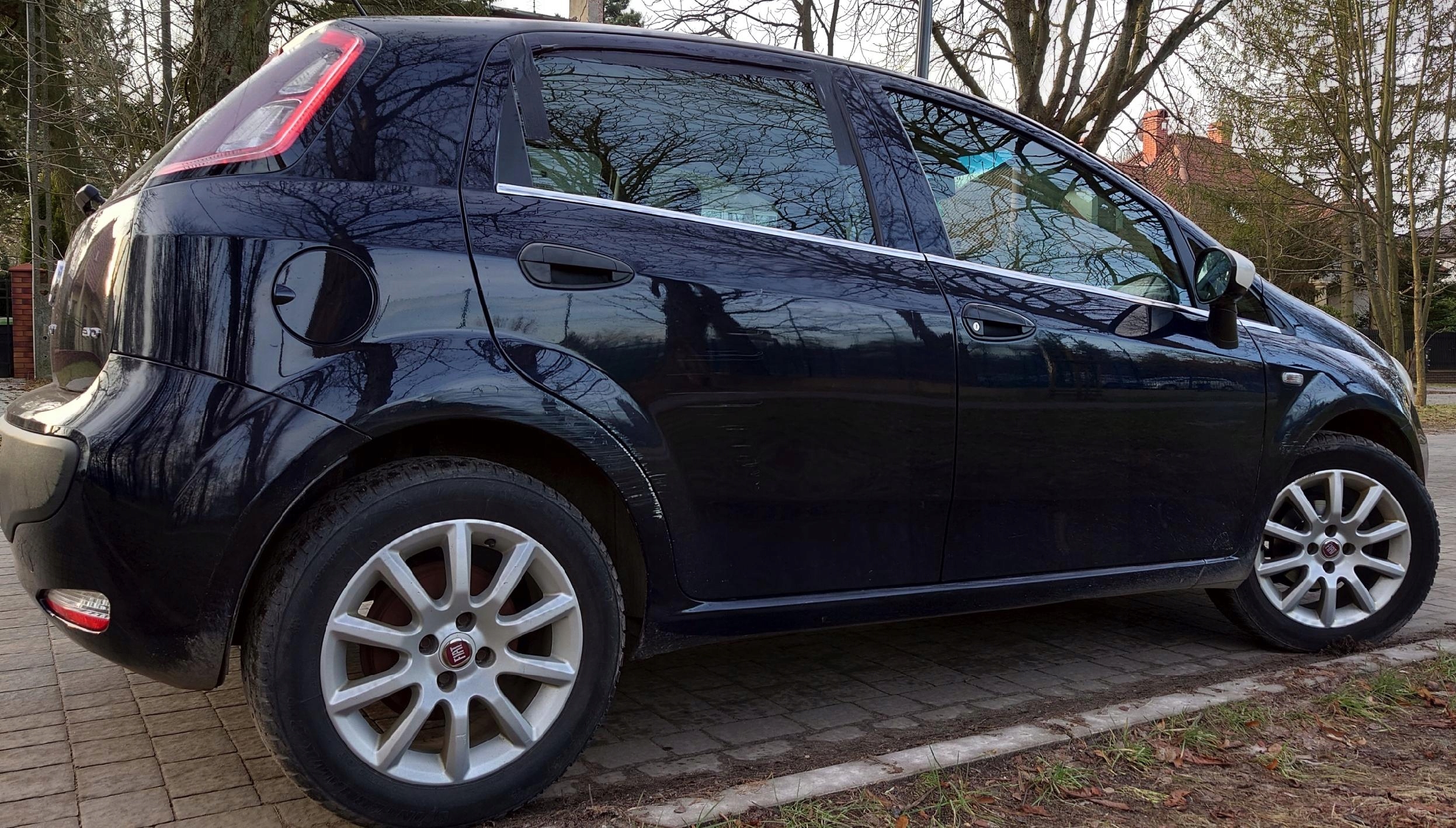 Fiat Grande Punto Chrome Strips - Detail