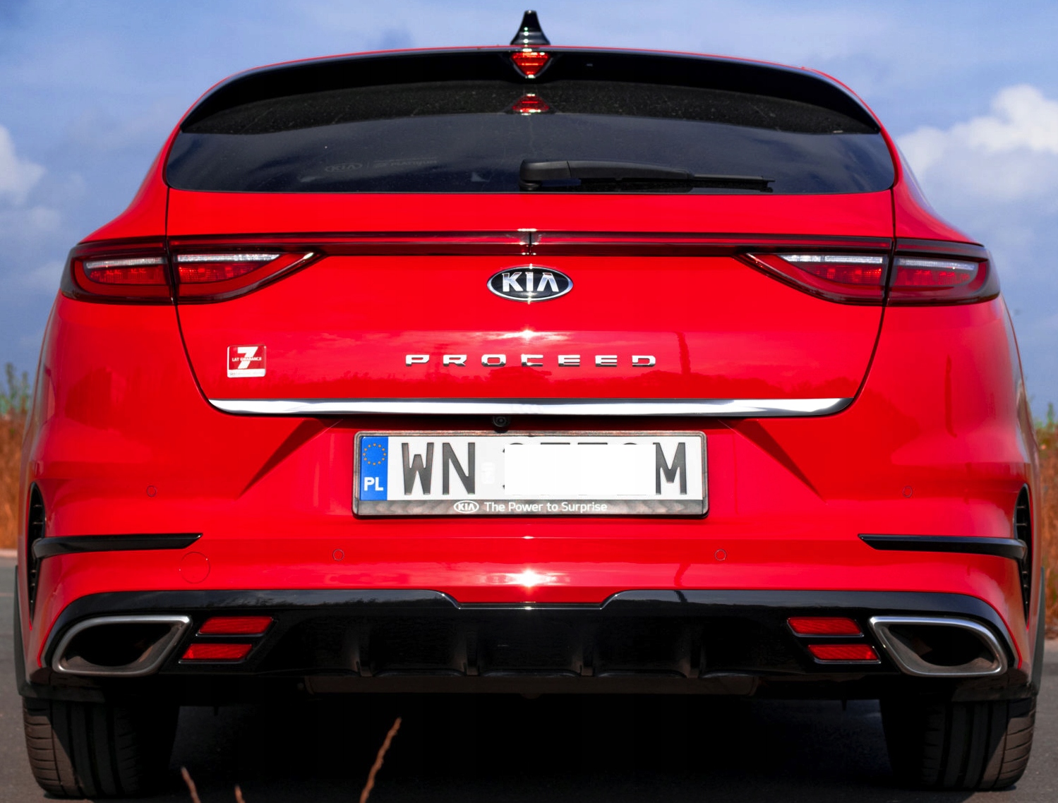 Striscia cromata KIA Proceed Kombi - dettagli e installazione