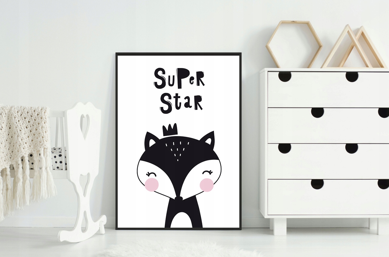 Bild Poster im Rahmen 33x43 cm Star Scandi PD351