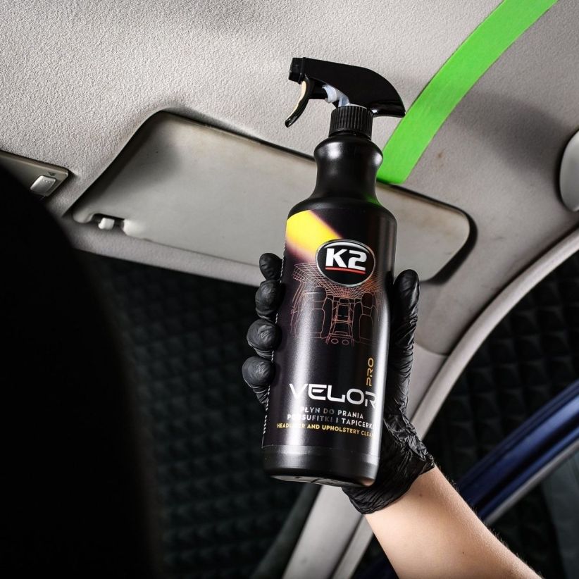 Płyn do tapicerki K2 Velor Pro - detailing na najwyższym poziomie