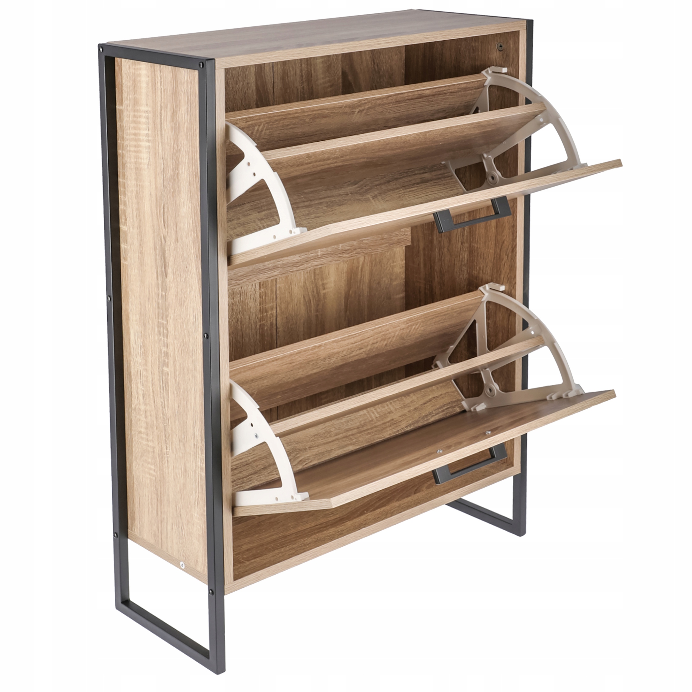 Étagère à Chaussures Haute à Plusieurs Niveaux, Peu Encombrante Resistante A Poussiere Et Stable Ideale Pour Entree Et Placard 94559808