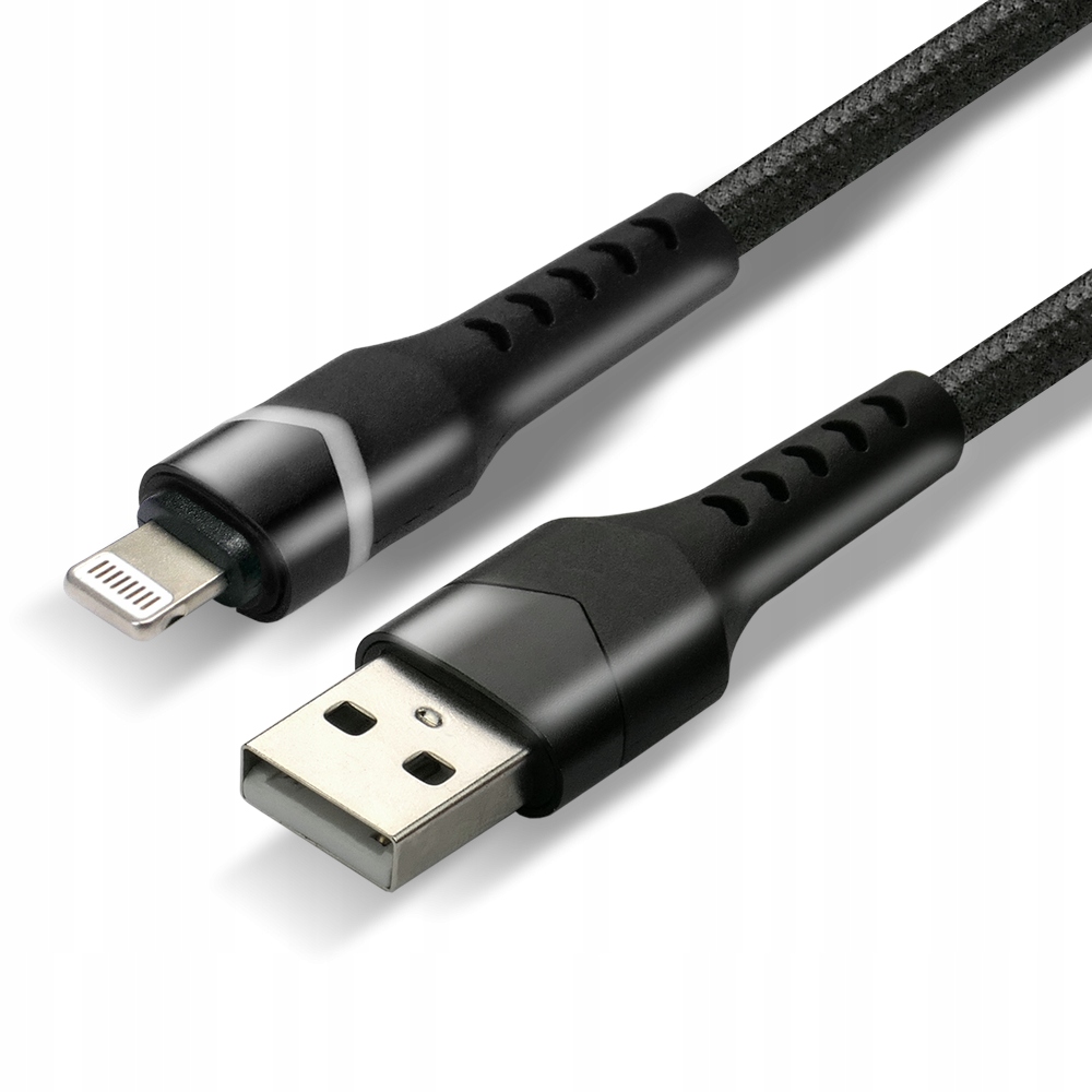 EverActive Cavo USB-C PD 3m Con LED RGB – Ricarica Rapida 45W E Trasferimento Dati, Nylon Intrecciato - 4