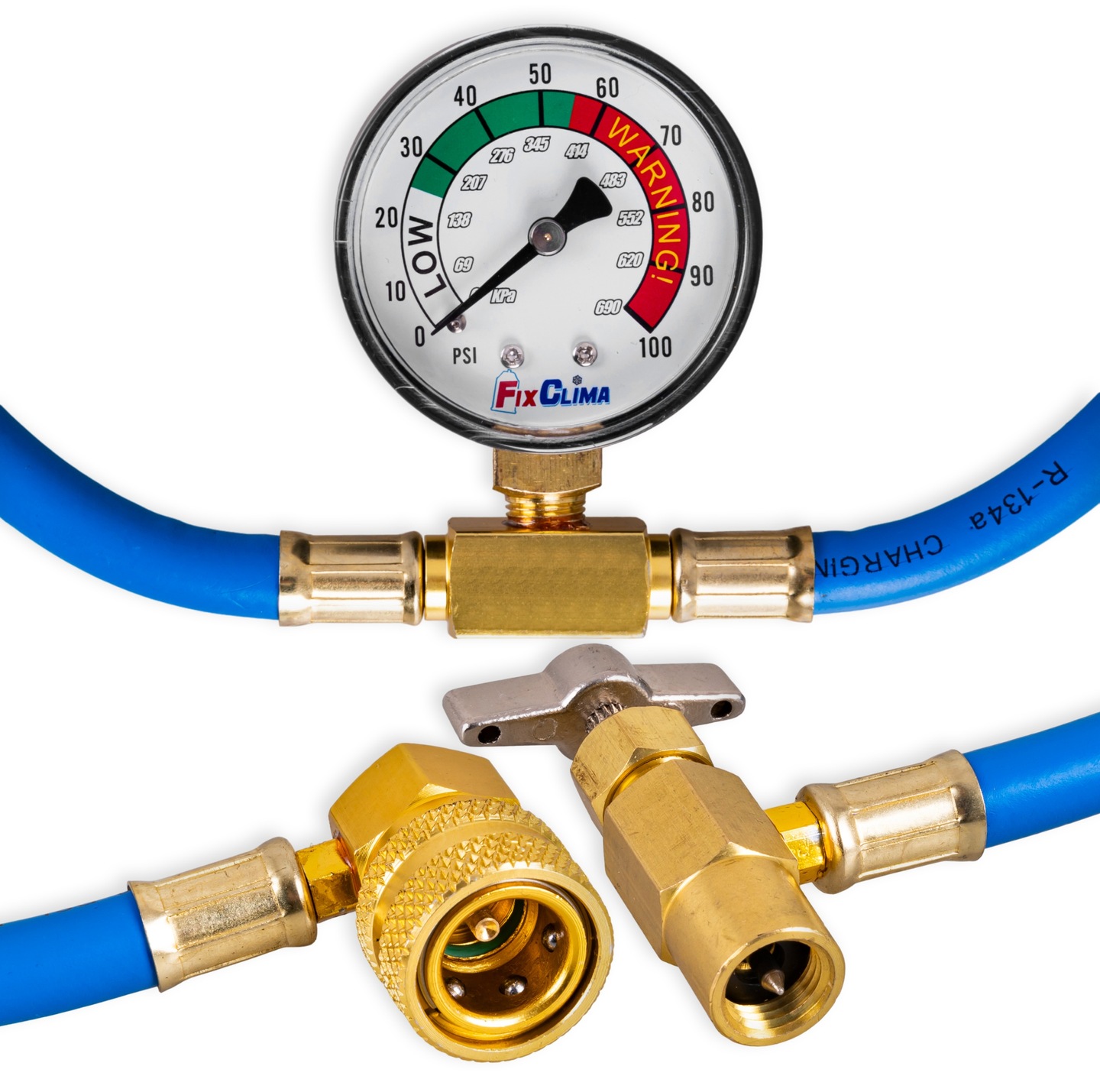 R134a Autoklimaanlage Gas Flasche 626g 3in1 (Gas, Öl