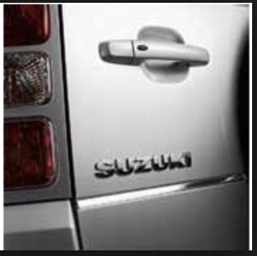Embellecedores cromados para el portón trasero del Suzuki Grand Vitara II