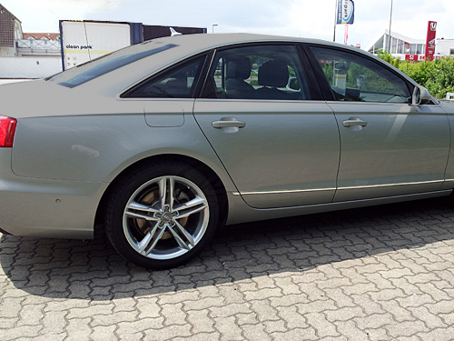 Strisce laterali cromate Audi A6 C7