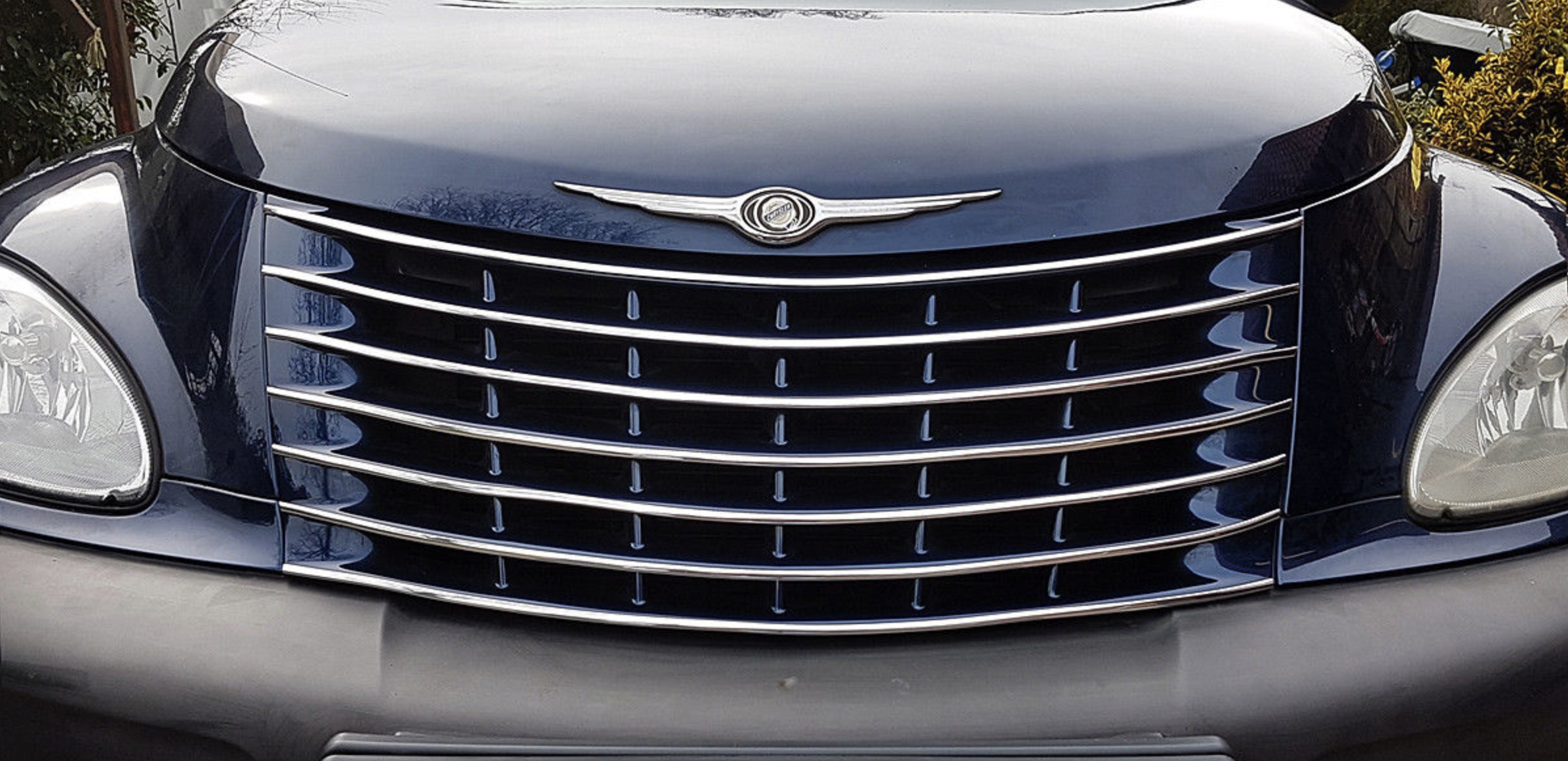 Tiras cromadas para parrilla Chrysler PT Cruiser