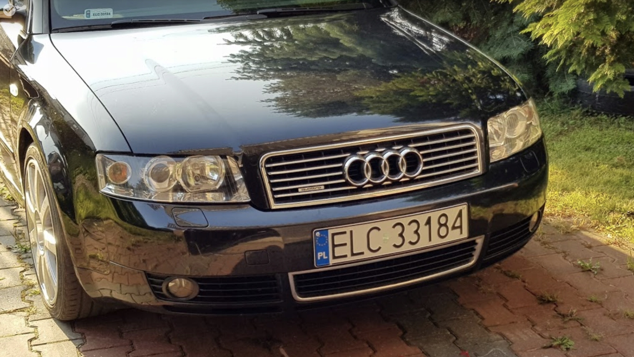 Molduras cromadas para parrilla Audi A4 B6