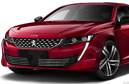 Bandes de calandre chromées Peugeot 508 II