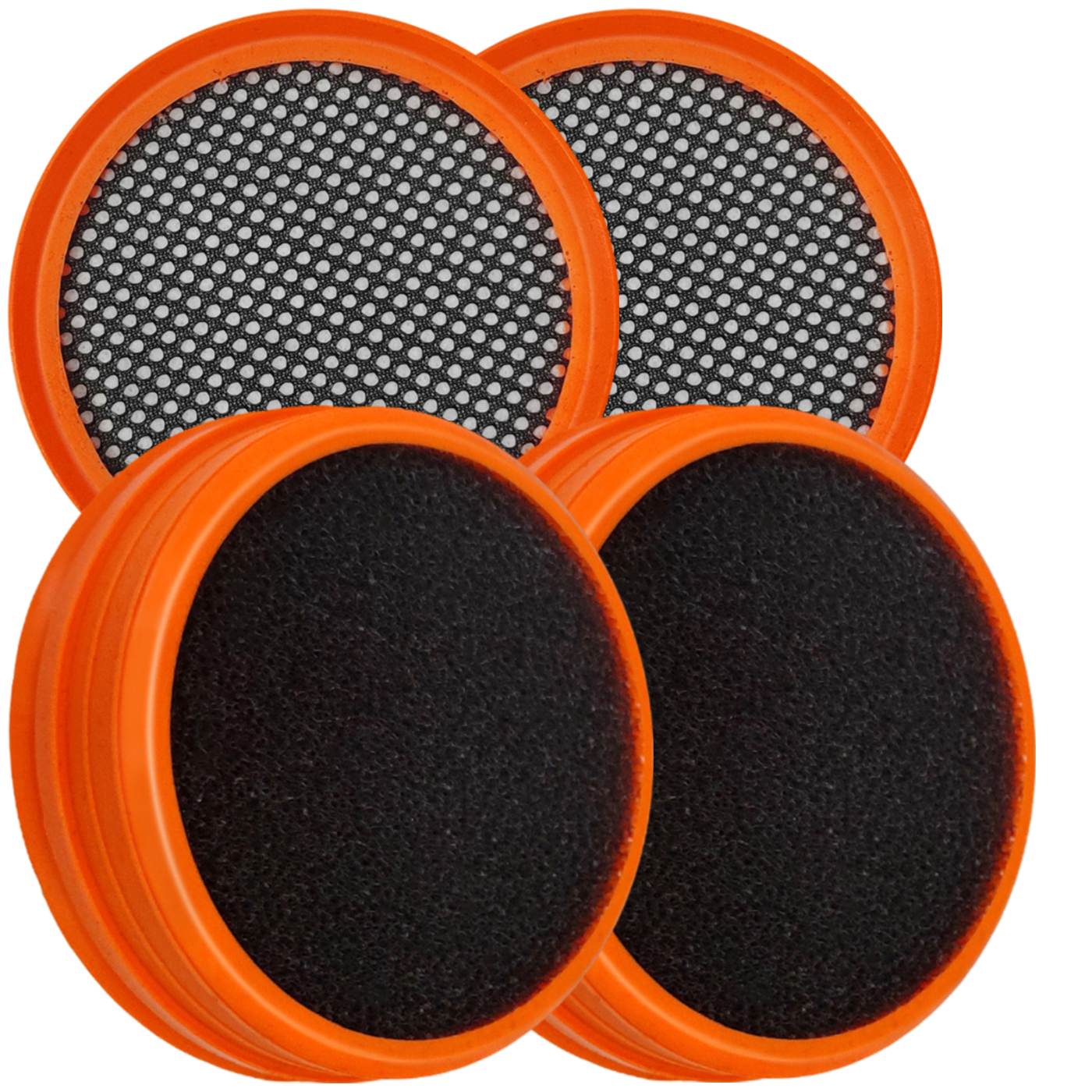 Set Di 6 Filtri Di Ricambio Per Philips Aspirapolvere SpeedPro Max – Compatibile Con FC6728, FC6822, Serie 7000 E 8000, Include 1 Spazzola A Rullo E 4 Filtri HEPA Lavabili