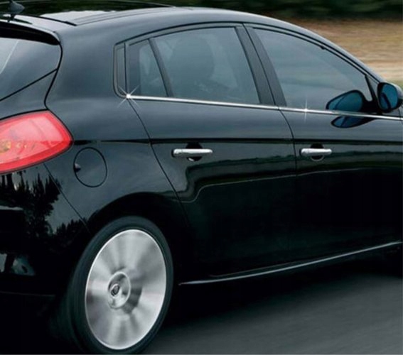 Garnitures de vitres chromées pour Fiat BRAVO 2