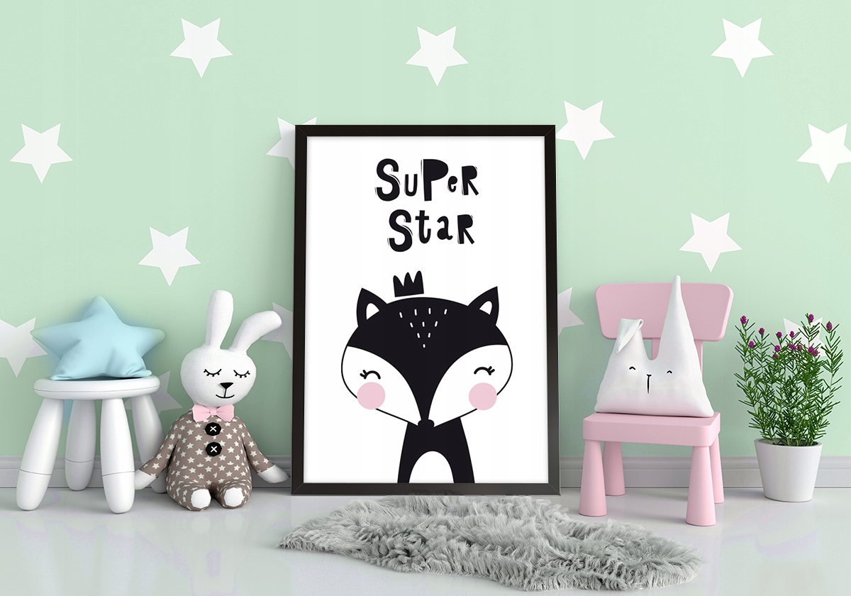 Bild Poster im Rahmen 33x43 cm Star Scandi PD351