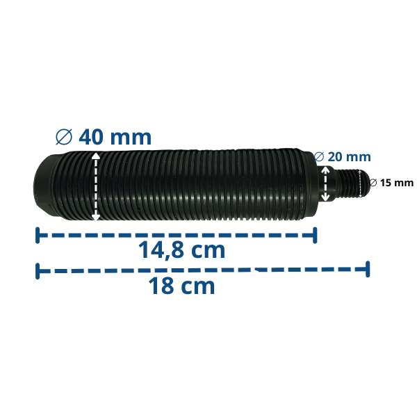 Eje de equilibrador 40 mm x 18 cm