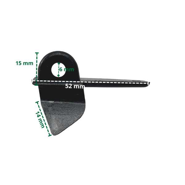 Cache-pied de montage en plastique Type Y – M-stop-0045