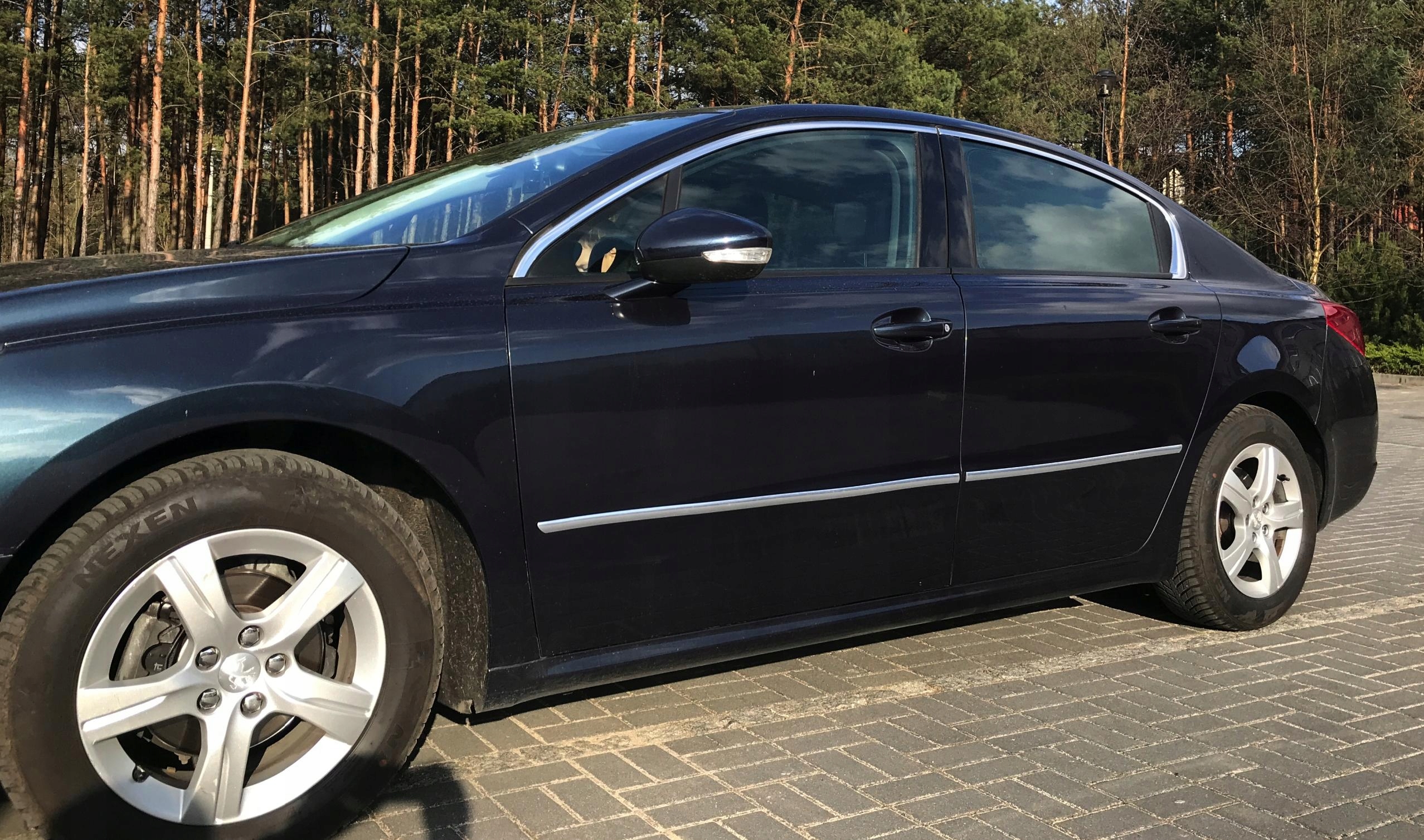 Bandes chromées Peugeot 508