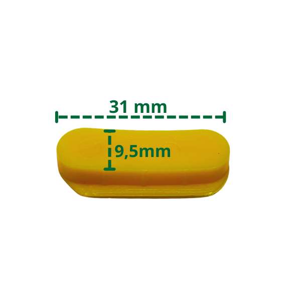Plastikowa osłona na stopkę montażową Typ AJ – M-STOP-0057