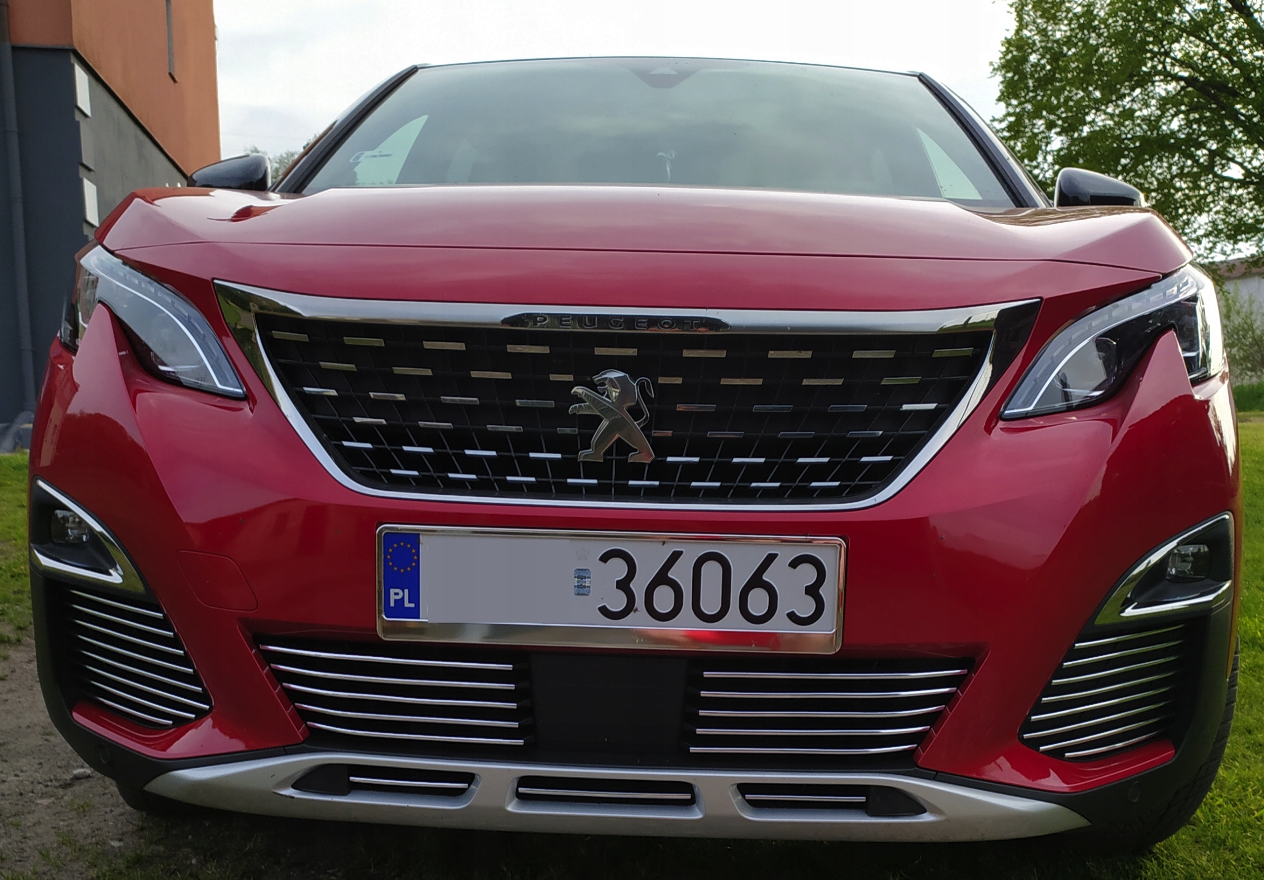 Peugeot 3008 CHROM-Zierleisten - Detailansicht