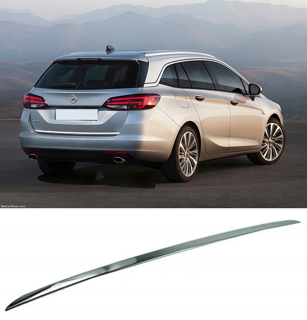 Embellecedor cromado del portón trasero del Opel Astra K Estate - Imagen 3