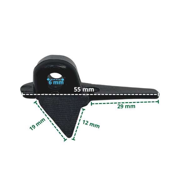Copertura in plastica per piedino di montaggio tipo AF