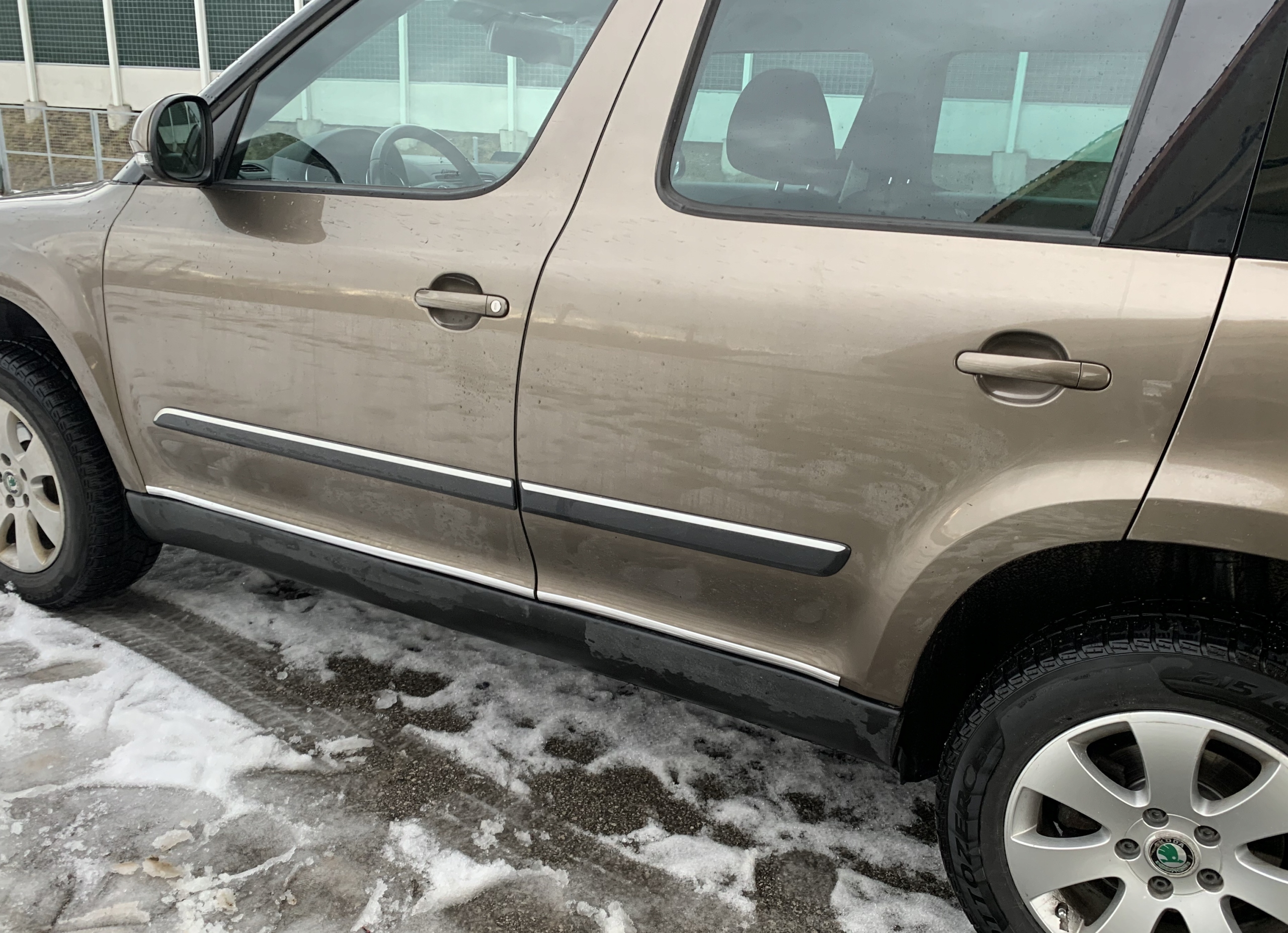 Bande latérale chromée - Skoda Yeti