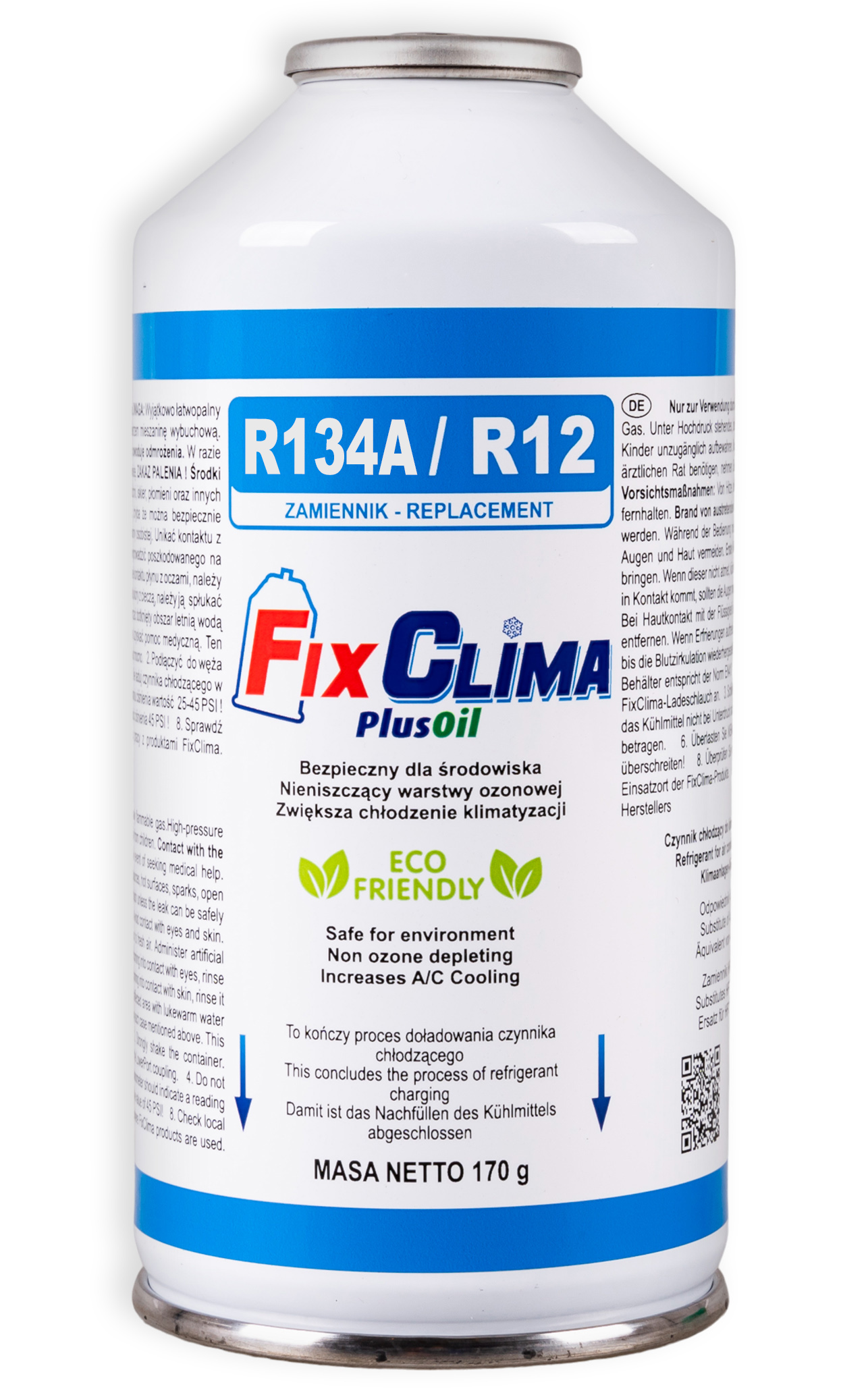 Kit De Recharge Climatisation Auto EasyKlima Gaz R134a + Manomètre - Remplissage DIY