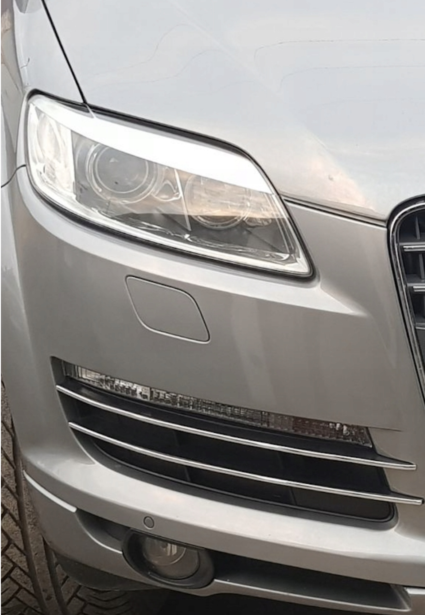 Juego de tiras cromadas para Audi Q7