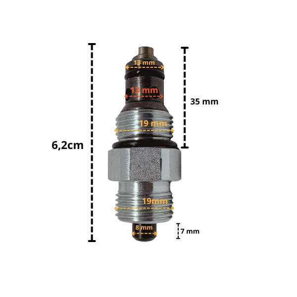 Sicherheitsventil für 14-mm-/G19-Stößel
