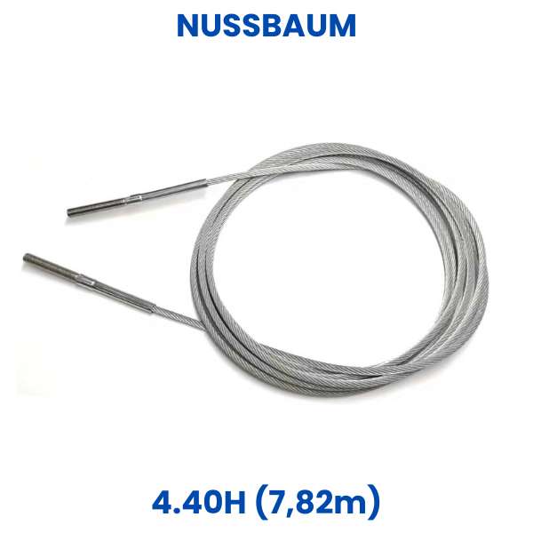 Fune in acciaio Nussbaum 4.40H