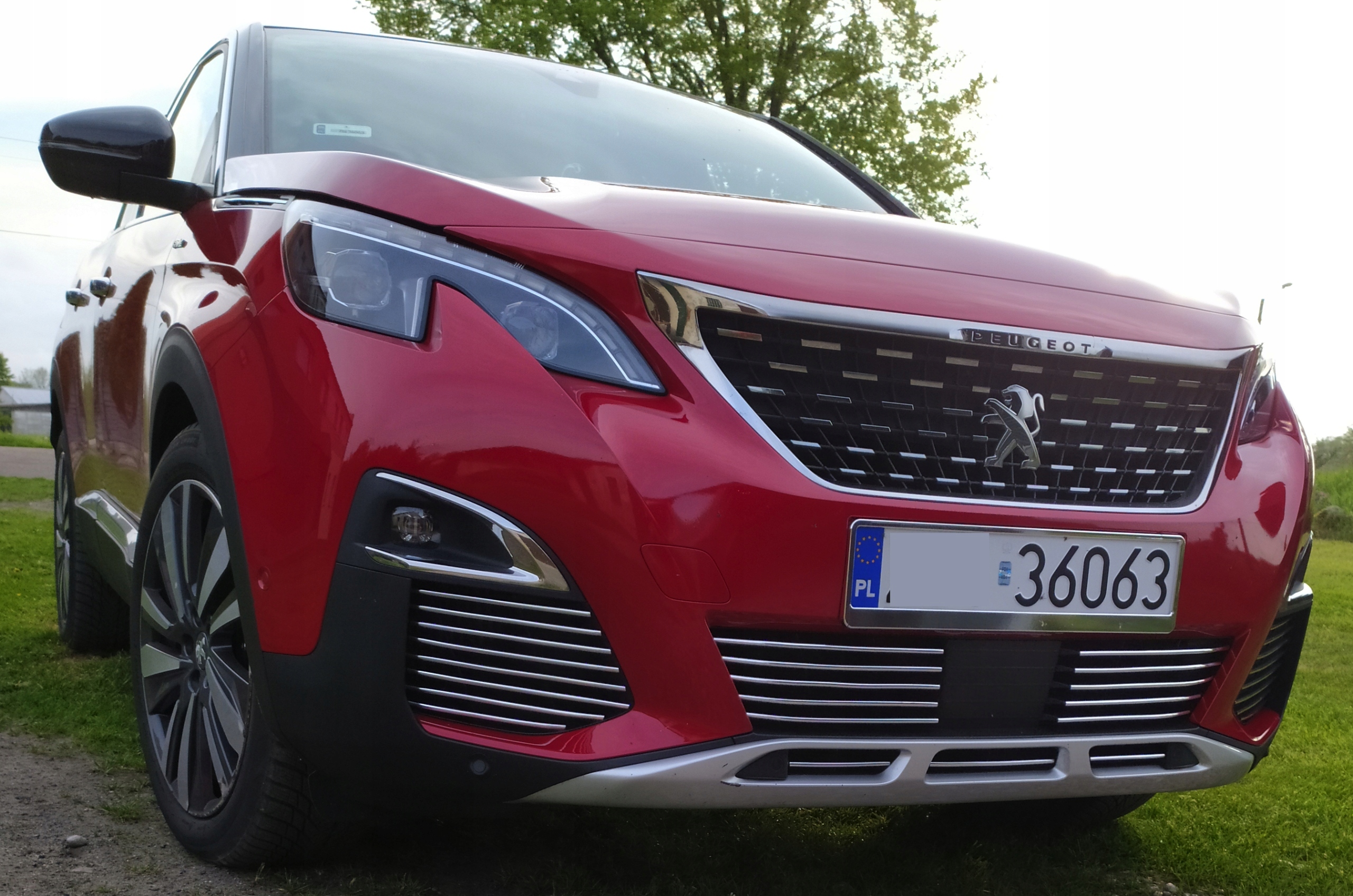 Peugeot 3008 II - Kühlergrill mit Chrom