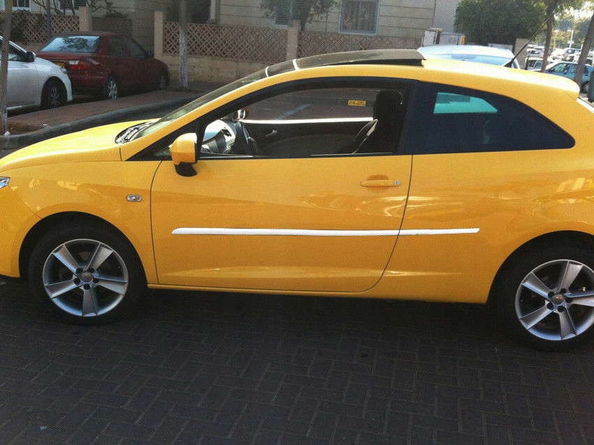 Modanature laterali per Seat Ibiza - cromate