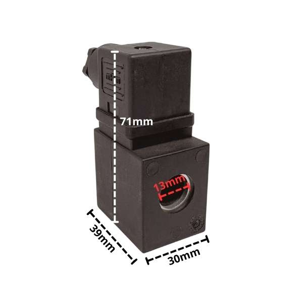 Bobina di sollevamento DC24 ODE SA4251 - Dimensioni