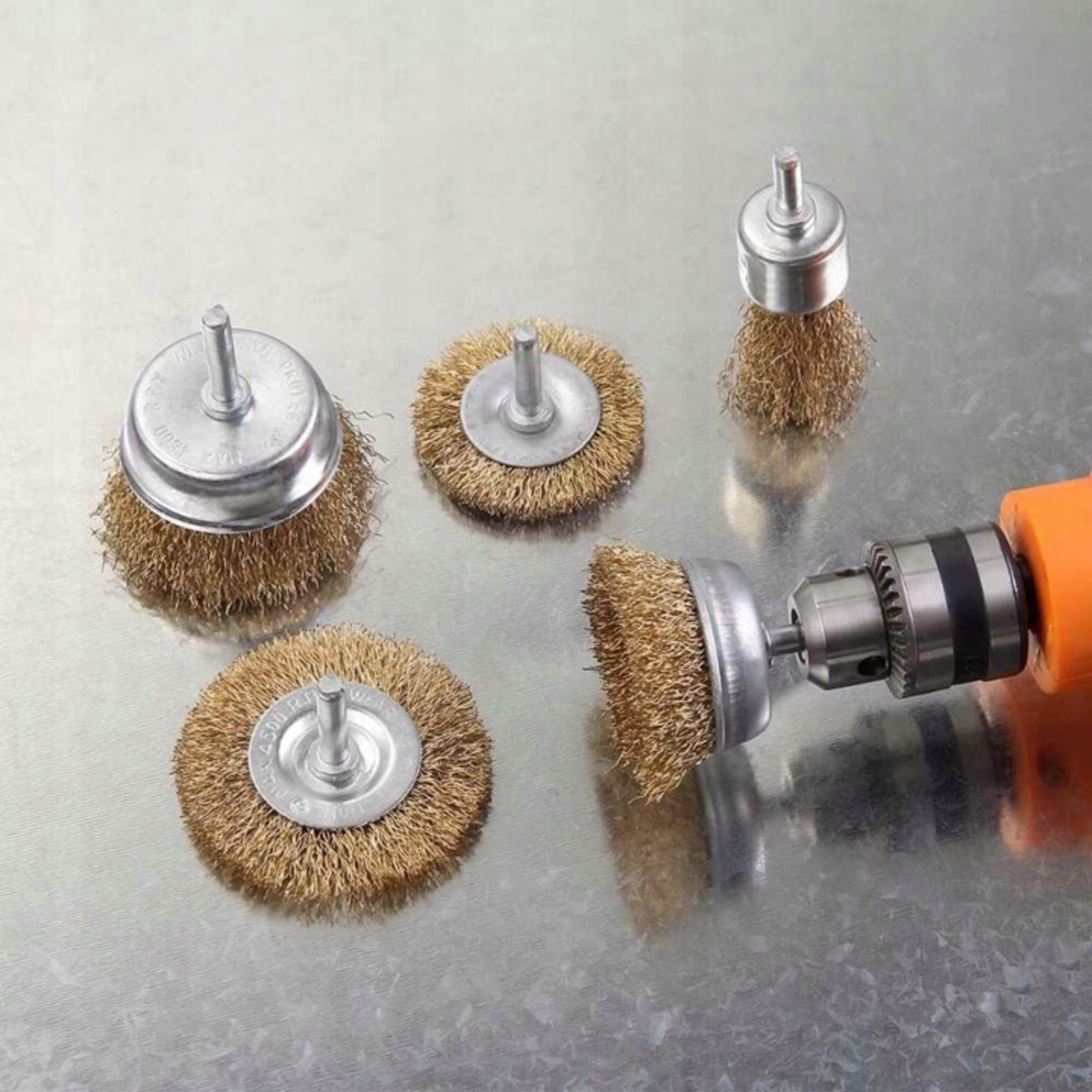 LESSMANN Brosses à tuyaux micro-abrasives, IBH, avec fils d'acier en acier inoxydable