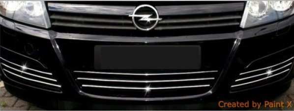 Strisce cromate Opel Astra H