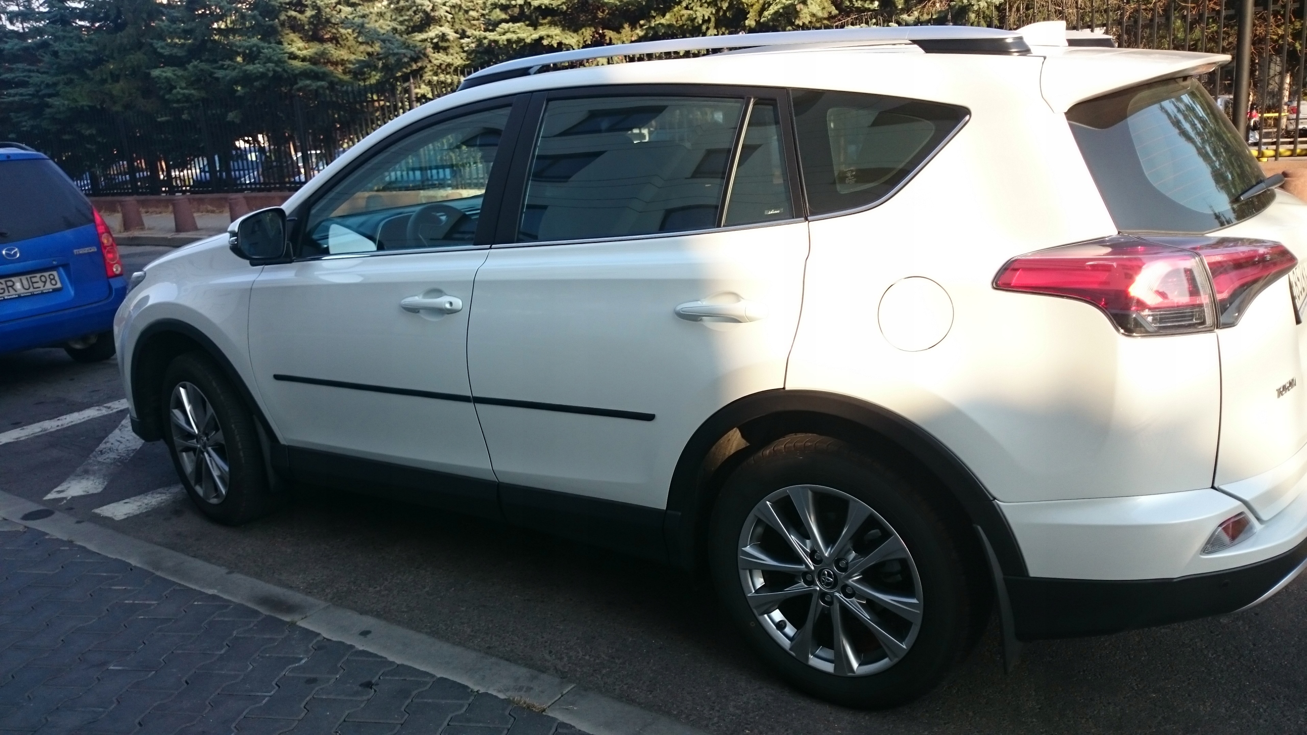 Molduras laterales elegantes para RAV4