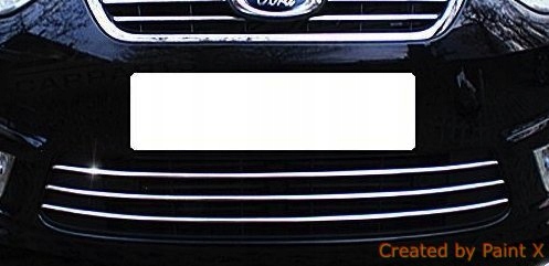Strisce cromate per griglia Ford Galaxy