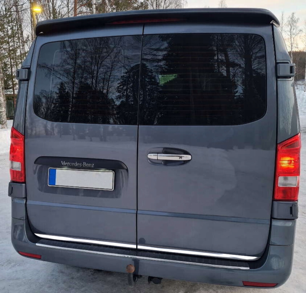 Embellecedores cromados para la puerta del maletero Mercedes-Benz Vito W447