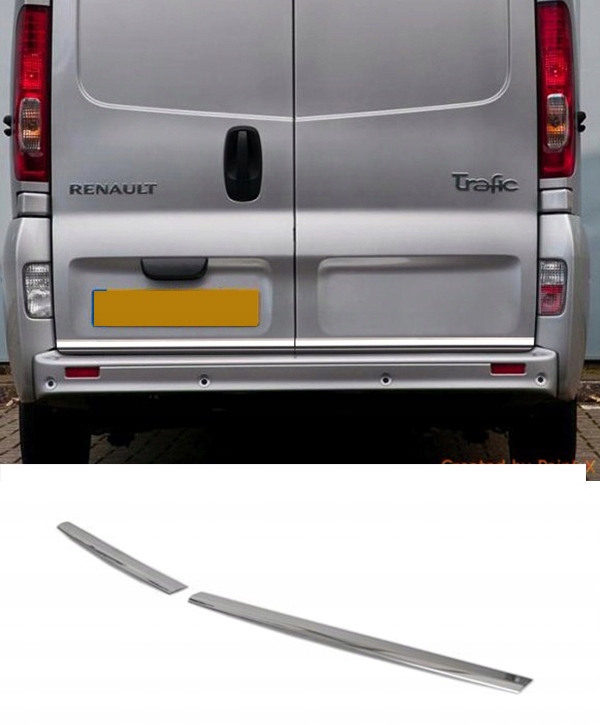 Renault Trafic Trunk Strips