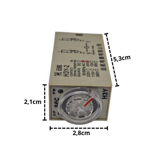 AC24V / 5s Zeitrelais – Produktfoto