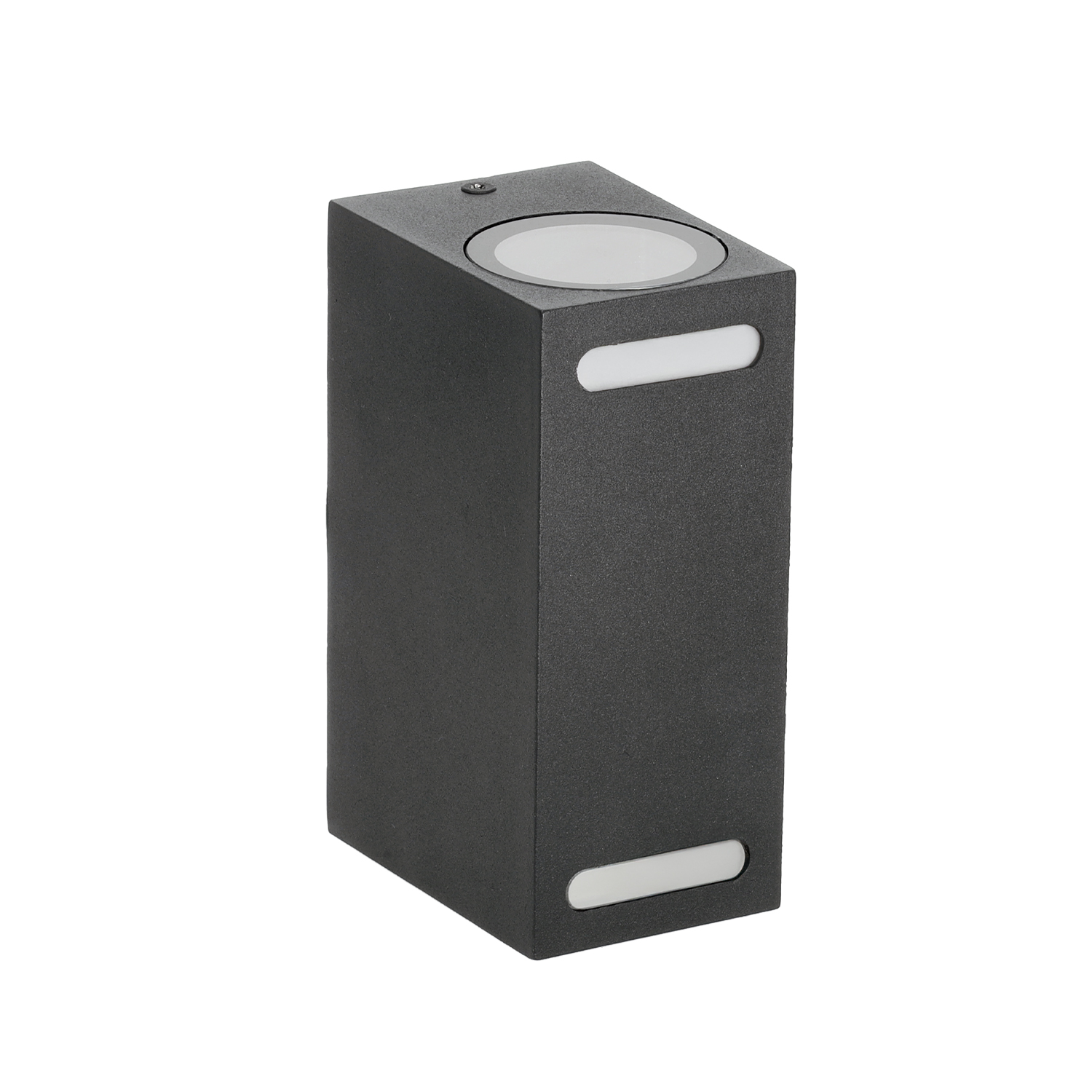 Lámpara de pared para fachada negra 2xGU10 IP54