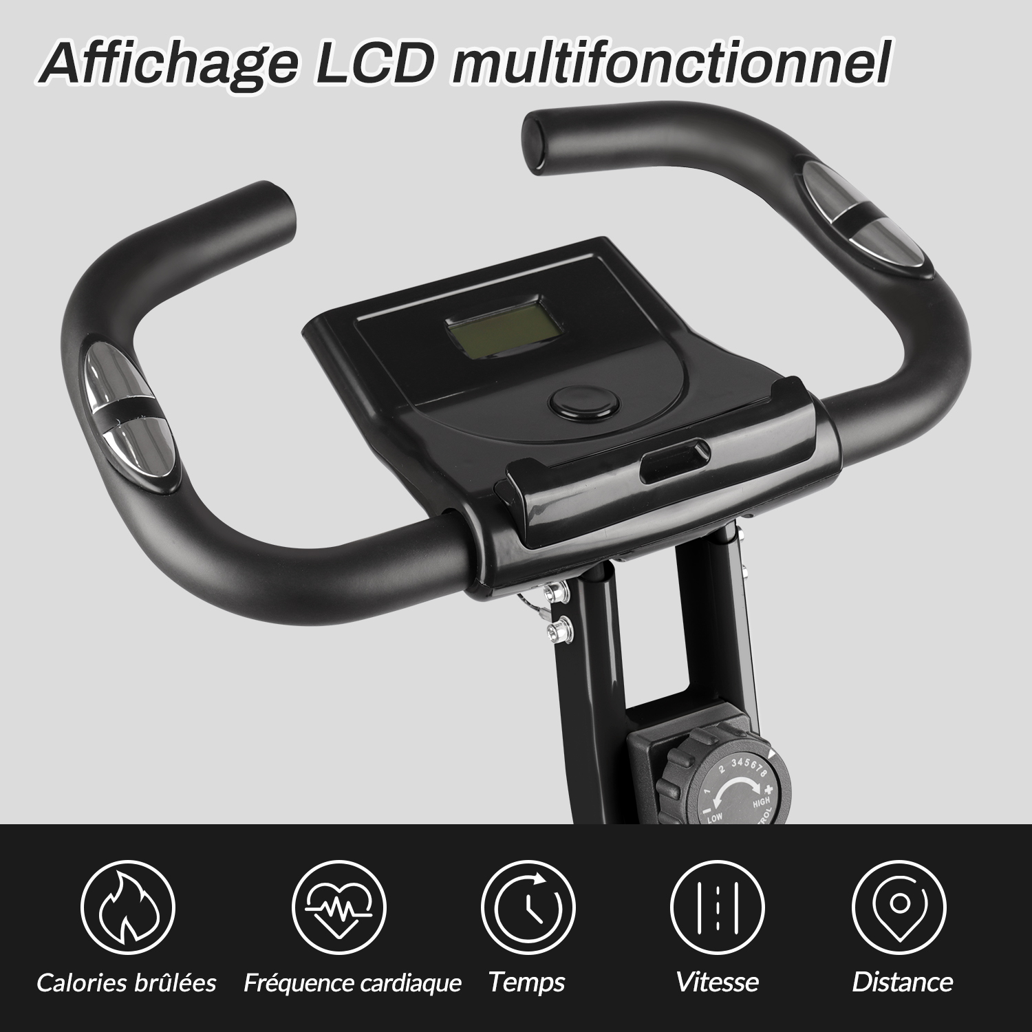 Bicicletta Sportiva Pieghevole - Livello Di Resistenza Regolabile - Bicicletta Sportiva Indoor Home Bike Palestra Allenamento Aerobico Nero -Armonia Casa AAHKMJXYDAFdJAOAIMEbOAchKbWM8PW1iN0IfIS oeELzbJJvFS bTzNG lWt5C6