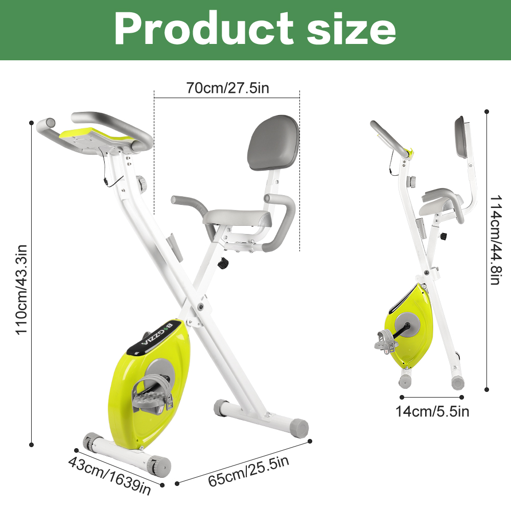 Bicicletta Sportiva Pieghevole - Livello Di Resistenza Regolabile - Indoor Sport Bicicletta Famiglia Bicicletta Palestra Aerobica Esercizio Verde E Bianco -Armonia Casa AAHKMJXYDAFdJAOAIMEbOAchKbWM8PW1iN0IfIS oeELzbJJvFS bTzNG lWt5C6