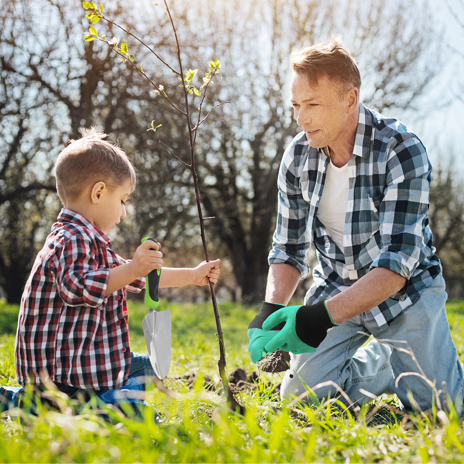 Ensemble D'outils De Jardin - BIGZZIA 9 Pièces Kit Outils De Jardinage En Acier Inoxydable Lourd Avec Sac De Transport - Pour Les Amoureux Du Jardin - Vert -Terre Tendre Soldes Boutique AAHKMJXYDAFdJAOAIMEbOAchKbWM8PW1iN0IfIS oeELzbJJvFS bTzNG lWt5C6