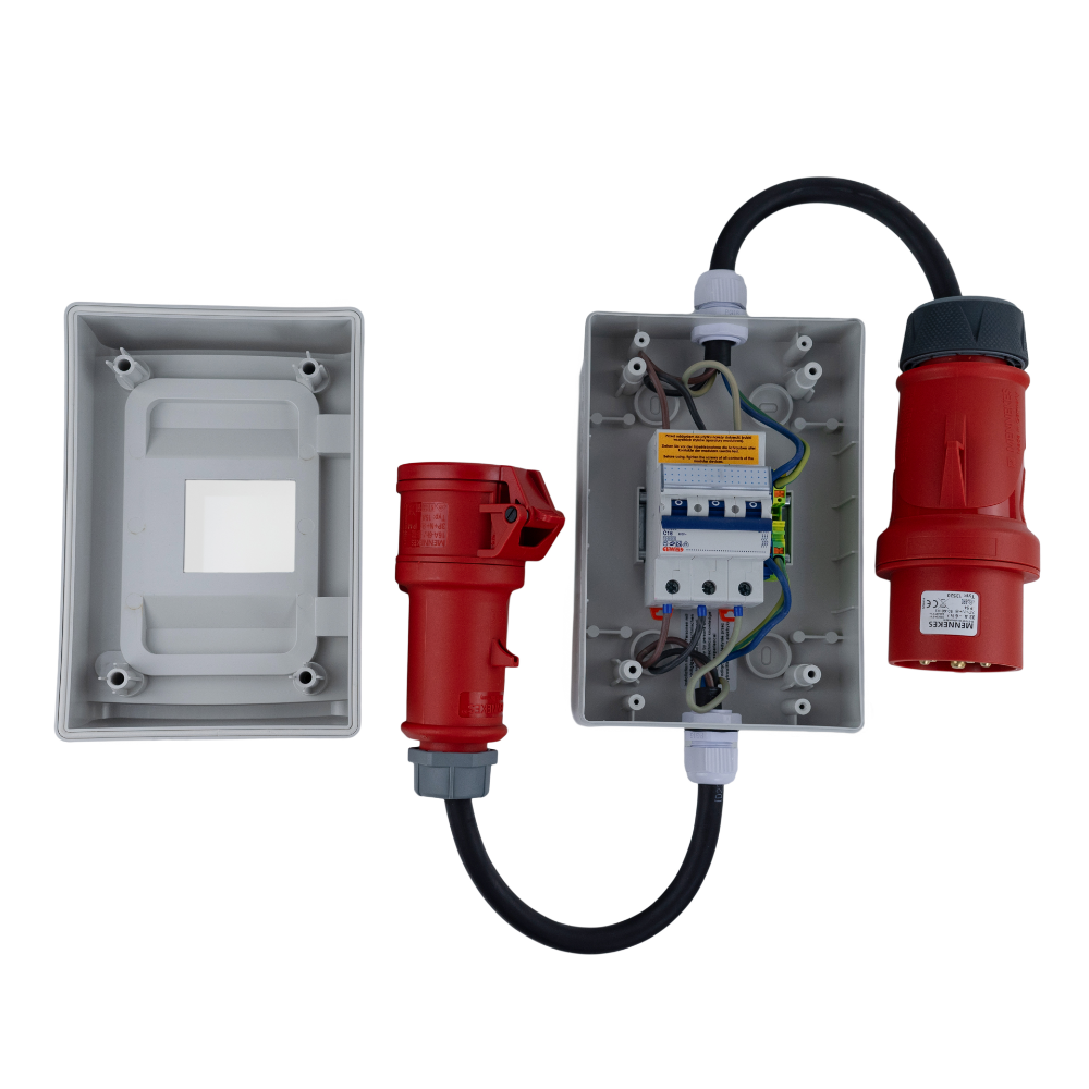 adattatore di transizione protettivo 32A 2x spina 230V google