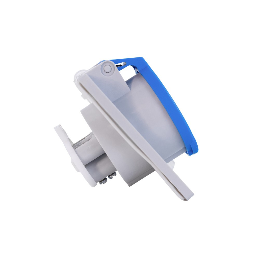 IE 1632 16A IP54 7105 schräge Einbausteckdose