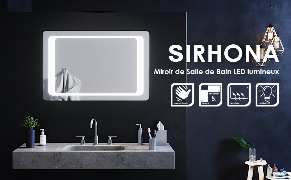 Espejo de baño SIRHONA