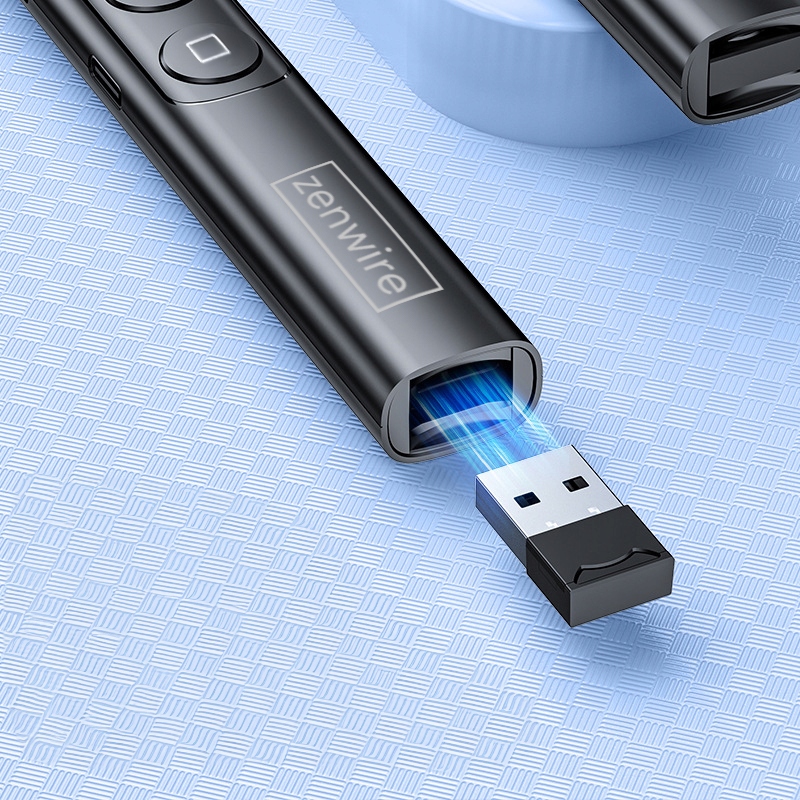 Zenwire S9 Laser Pointer Presenter Wireless USB Laser Remote Control for Presentations - Photo No. 6