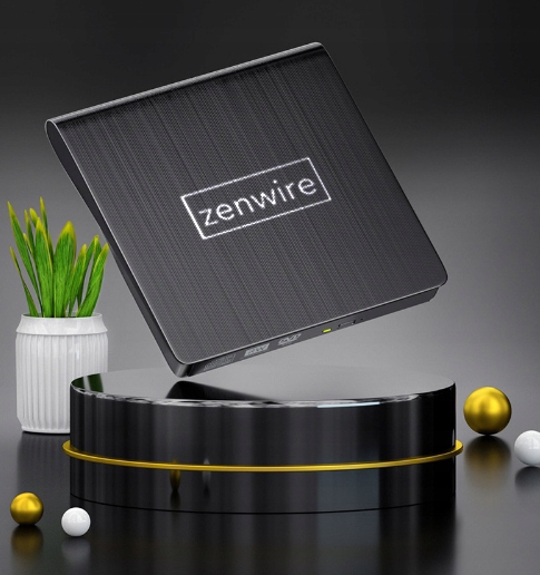 Lecteur CD/DVD externe portable USB 3.0 pour ordinateur portable - Photo n° 4