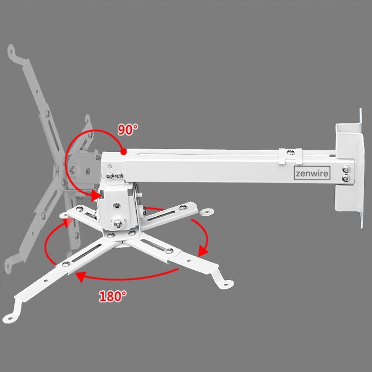 Zenwire 4-in-1 Projektor-Halterung für Decke, Wand, bis zu 25 kg - Foto Nr. 4