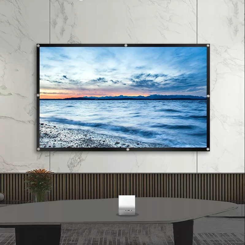 PANTALLA DE PROYECCIÓN para proyector portátil plegable 16:9 332x187 150 pulgadas - Foto n.° 9