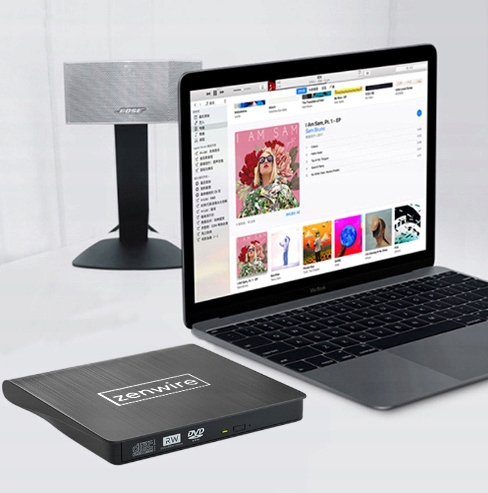 Lecteur DVD/CD externe portable USB 3.0 pour ordinateur portable - Photo n° 10